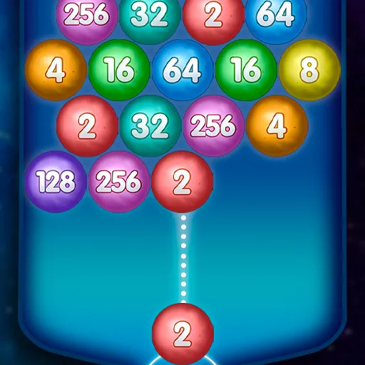 Number Bubble Shooter
